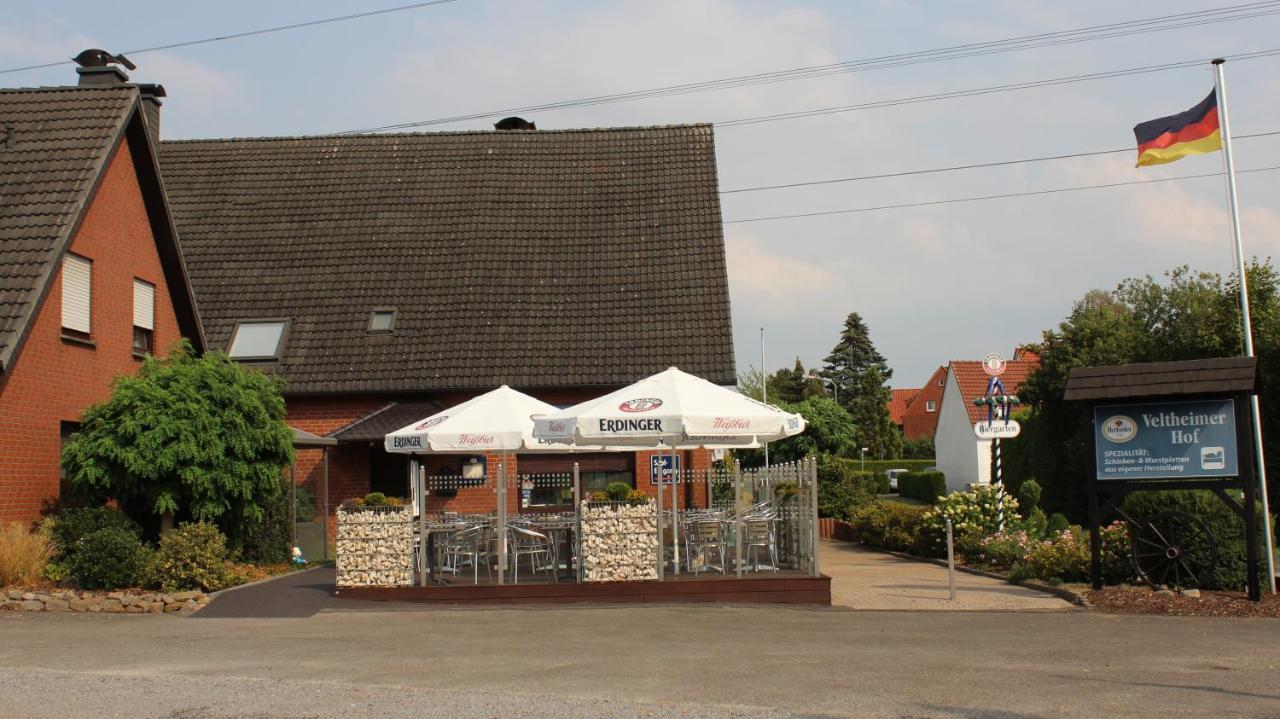 Landgasthaus Veltheimer Hof Porta Westfalica Extérieur photo